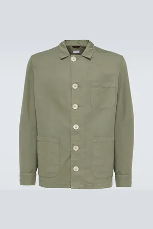 Brunello Cucinelli Surchemise en lin et coton