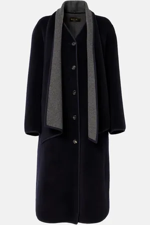 Loro Piana Manteau Gladwin en laine et soie