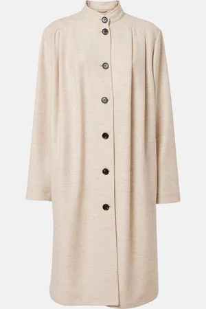 Loro Piana Manteau Ryan en laine, soie et coton