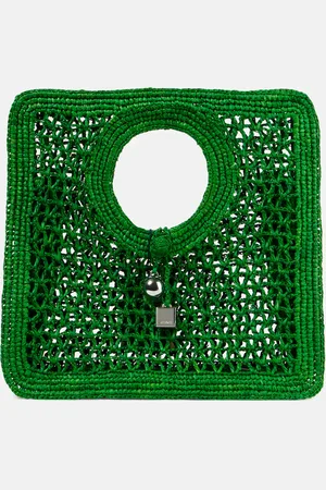 Jacquemus Cabas Spiaggia Small en raphia