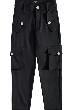 Balmain Pantalon cargo en laine