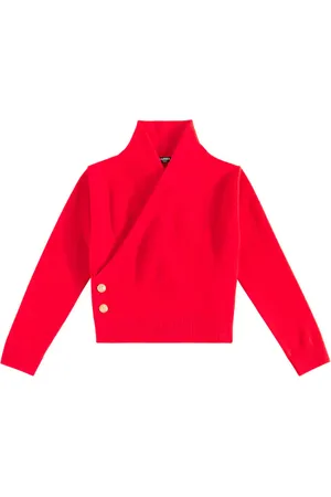 Balmain Pull en laine mélangée