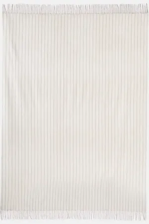 Loro Piana Couverture rayée en cachemire