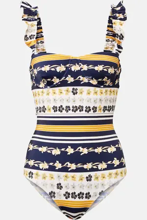 La DoubleJ Maillot de bain Boop à fleurs