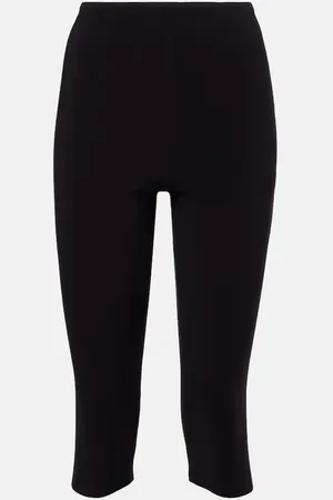 Norma Kamali Legging Capri à taille haute