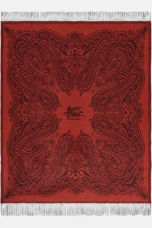 Etro Couverture en laine et cachemire