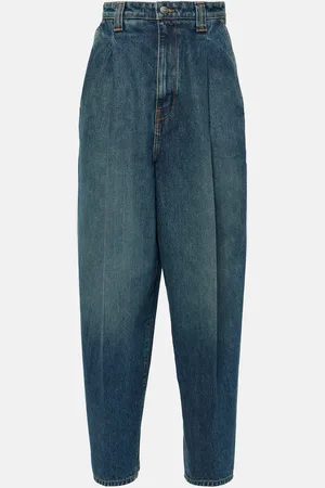 Khaite Jean tapered Ashford à taille haute