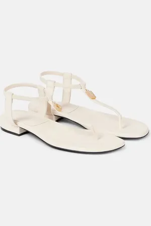 Loro Piana Sandales Mindil en cuir à ornements