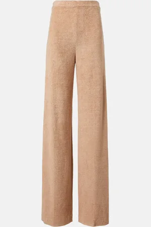 Loro Piana Pantalon ample en lin et coton