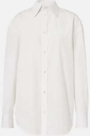 Saint Laurent Chemise Cassandre en coton