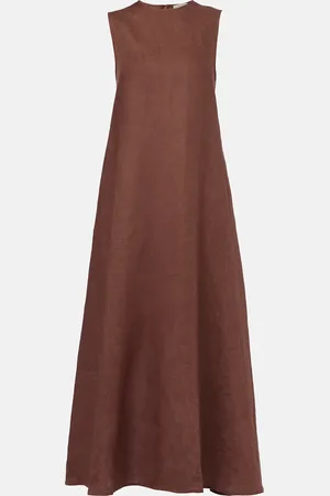 ASCENO Robe longue Tallin en lin
