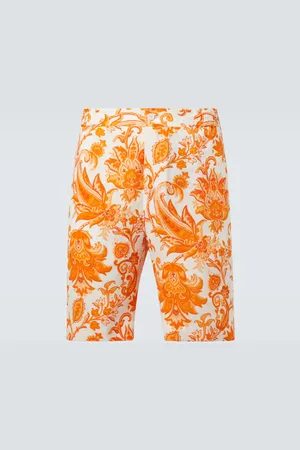Etro Bermuda imprimé en lin