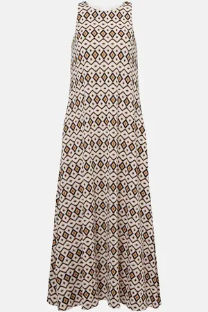Max Mara Robe longue Miki imprimée