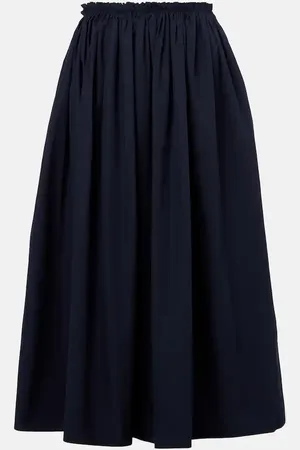 GABRIELA HEARST Jupe midi Chiara en coton