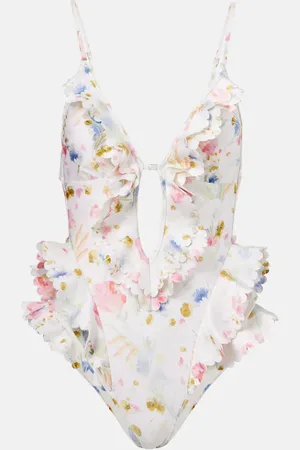 ZIMMERMANN Maillot de bain à fleurs
