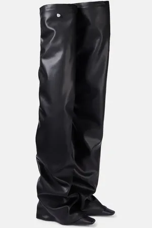 The Attico Cuir synthétique cuissardes