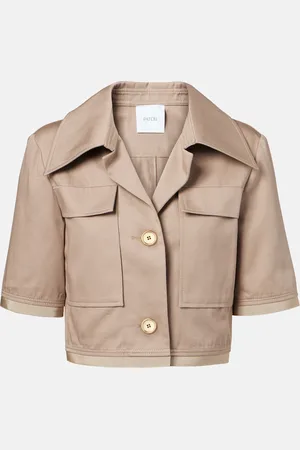 Patou Veste raccourcie en coton