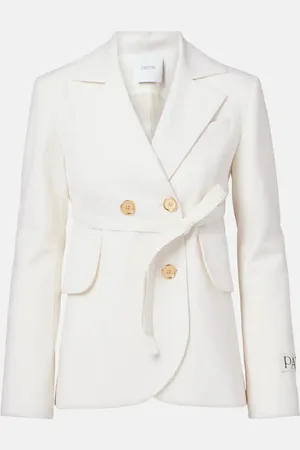 Patou Blazer en laine mélangée