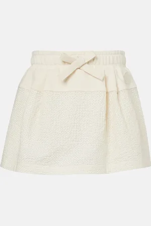 Moncler Mini-jupe en coton