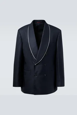 Brunello Cucinelli Veste de smoking en soie