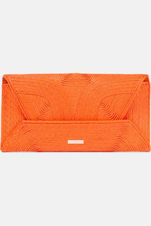 Aquazzura Pochette Vacanza en raphia