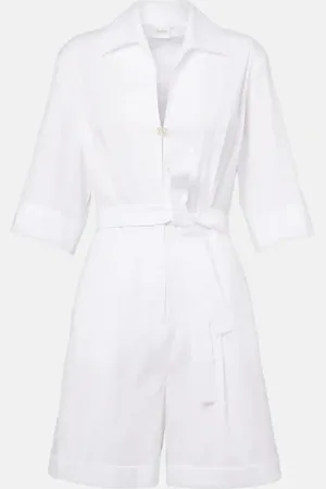 Max Mara Combi-short Canard en coton mélangé