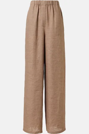 Loro Piana Pantalon ample Valerio en lin