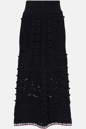 Dorothee Schumacher Jupe midi en coton mélangé