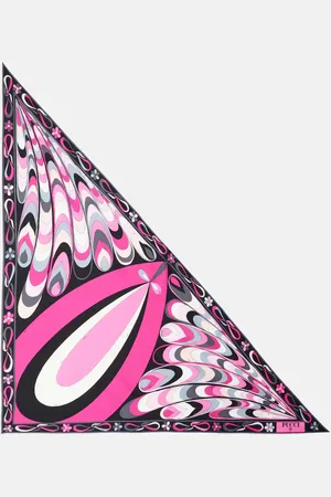 Puccini Foulard Maddalena and Onde en soie