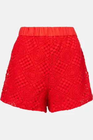 SIR Short à taille haute en coton mélangé