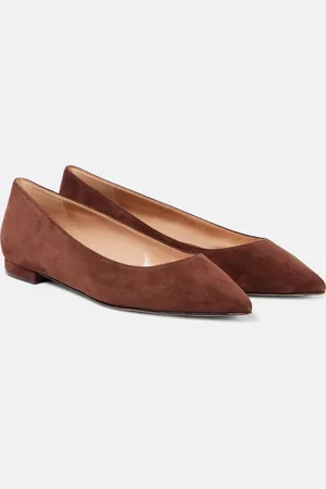Gianvito Rossi Ballerines Gianvito en daim