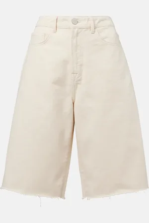 Rohe Róhe Short en jean à taille haute