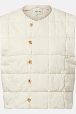 LEMAIRE Veste doudoune sans manches en coton