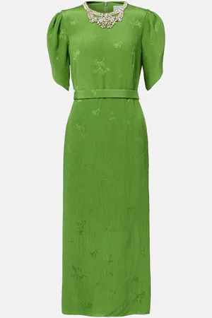 Erdem Robe de cocktail en jacquard à ornements