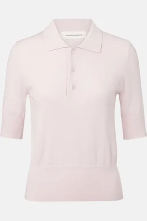 EXTREME CASHMERE Polo N°351 Park en coton et cachemire