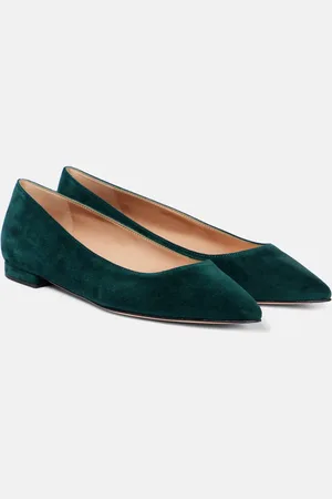 Gianvito Rossi Ballerines Gianvito en daim
