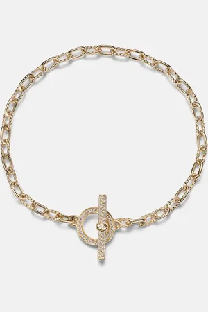 David Yurman Bracelet DY Madison® en or 18 ct et diamants