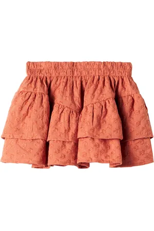 Rylee + Cru Jupe brodée en coton
