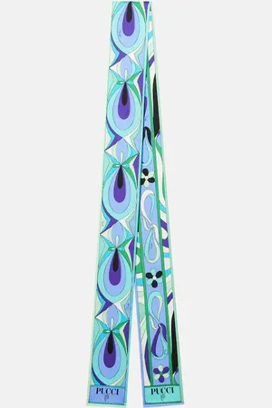 Puccini Foulard imprimé en soie