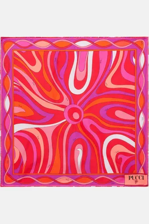 Puccini Foulard Marmo imprimé en soie