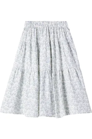 Rylee + Cru Jupe en coton à fleurs