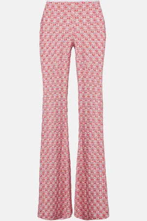 Missoni Pantalon évasé en en lamé