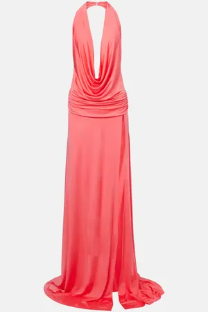 Ilkyaz Ozel Robe longue Tanit en satin