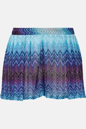 Missoni Short ample en lamé