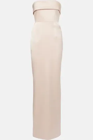 Ilkyaz Ozel Robe longue Rhea en satin