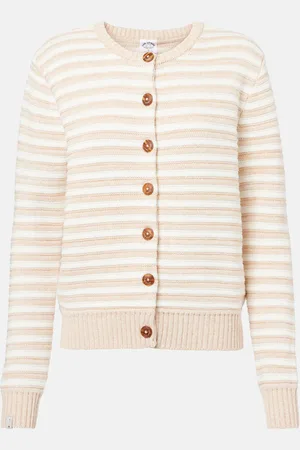 The Upside Cardigan Isabeli rayé en coton