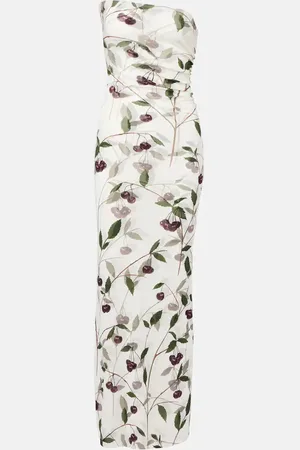 Stella McCartney Robe longue à fleurs