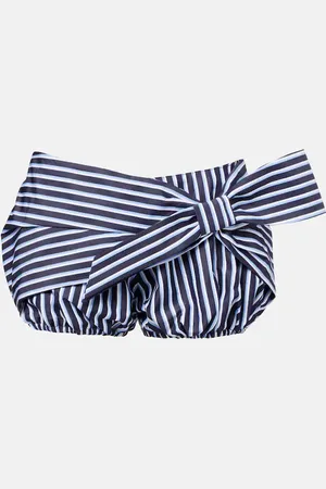 Paco rabanne Short rayé en coton