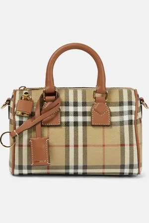 Burberry Sac Check Mini en toile