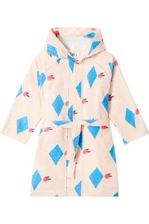 Jelly Mallow Peignoir Diamond Bird en coton mélangé